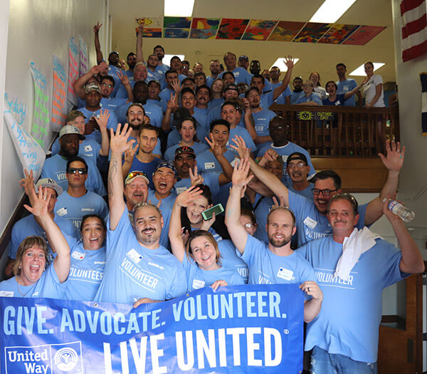 Over 100 Employees Participate in BAND-IT Day of Service