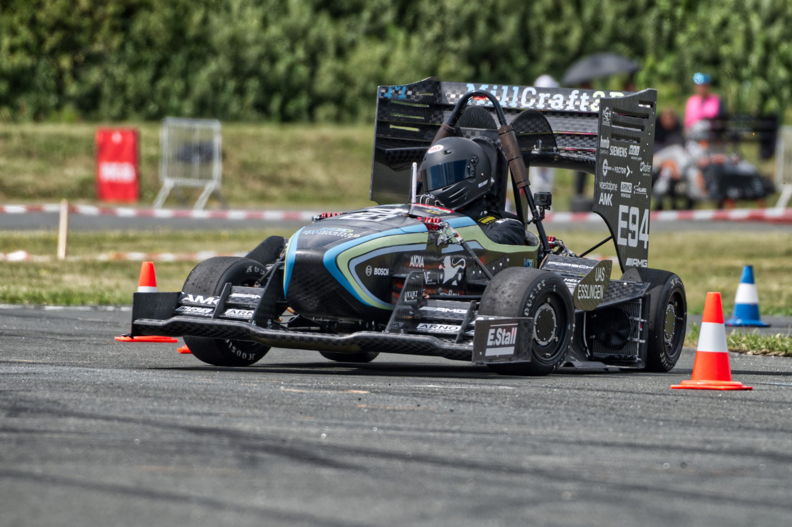 Student Engineers Build Electric Racecars with Help From BAND-IT's EMI Solutions